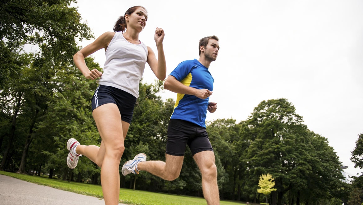 Male & Female Runners