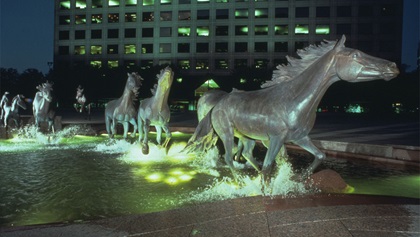 Horses of Las Colinas Texas