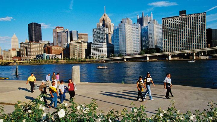 Pittsburgh city skyline