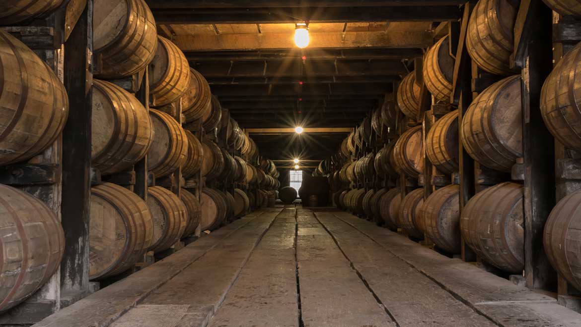 Bourbon barrels