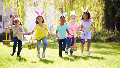 Kids easter egg hunt