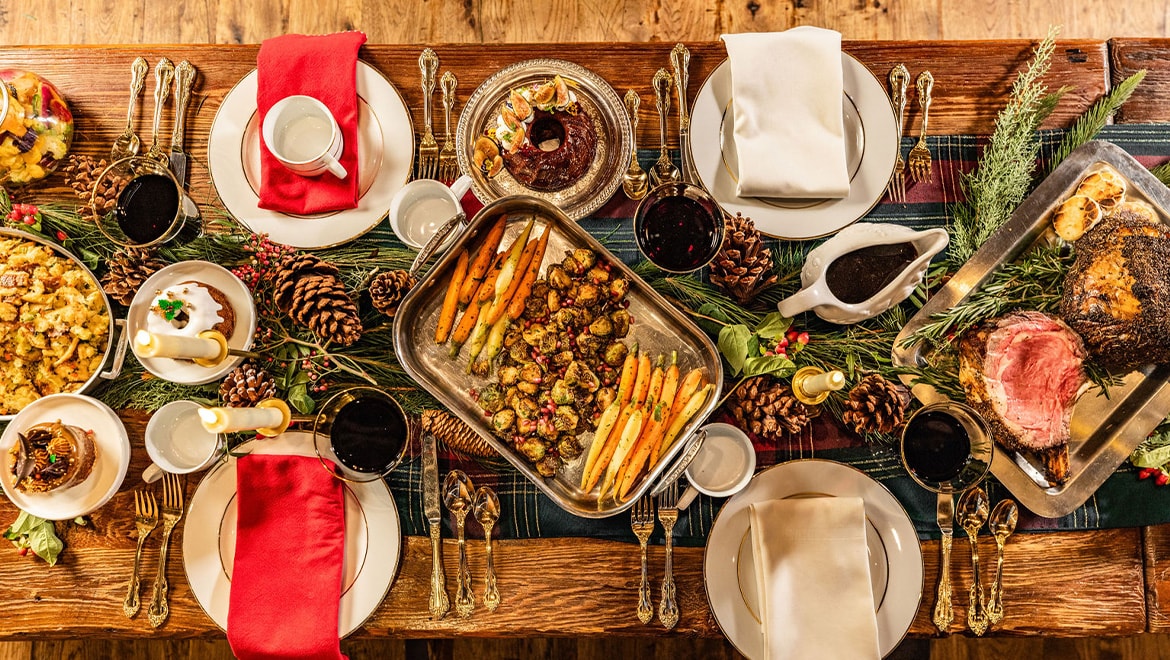 thanksgiving spread