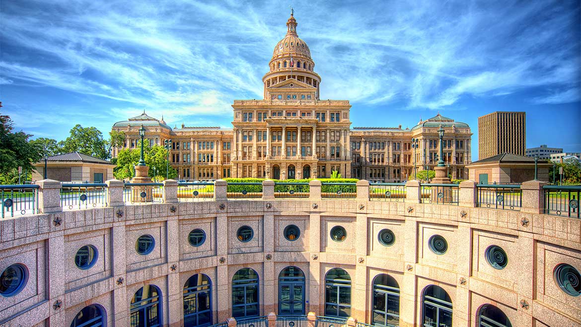 State Capitol aerial