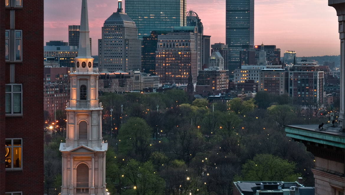 Views of Downtown Boston