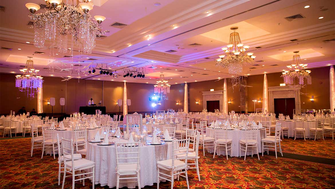 Grand Salon Maya Ballroom wedding reception
