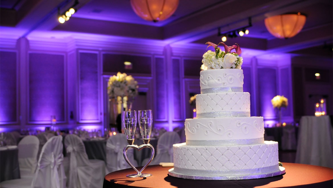 Park West Wedding Cake