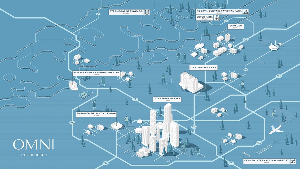 Map graphic