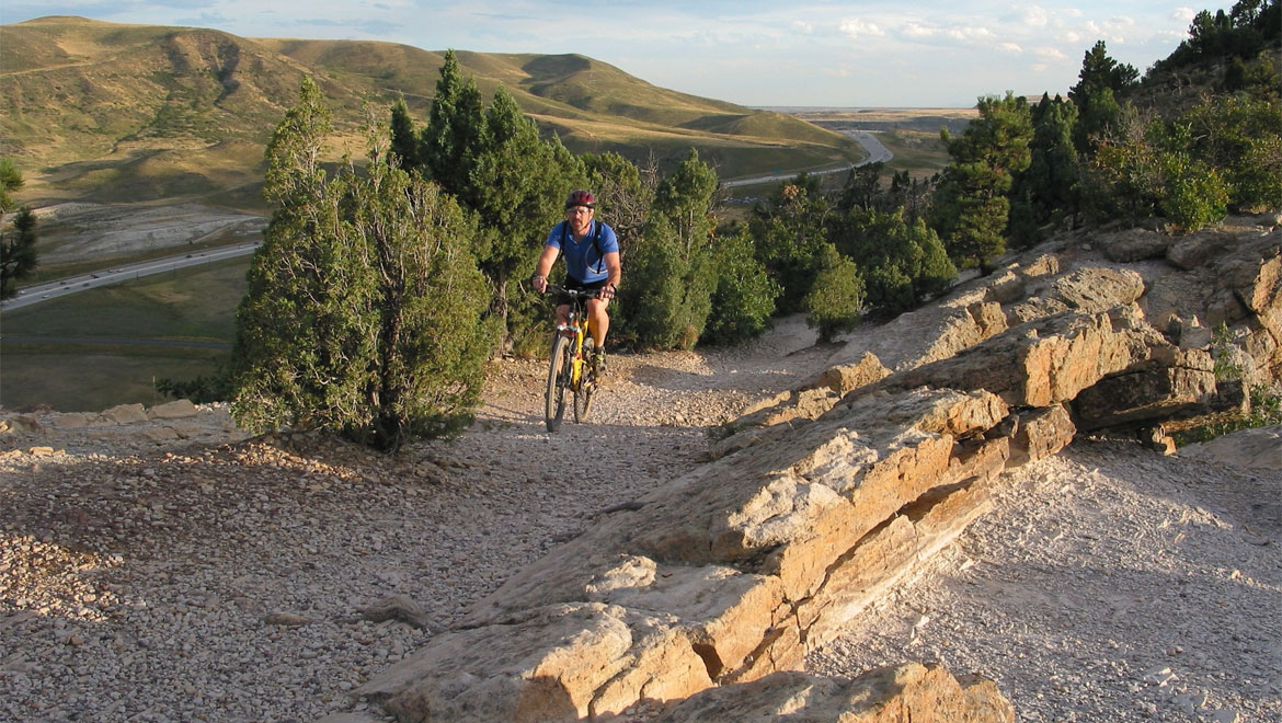 Mountain bike in Denver 