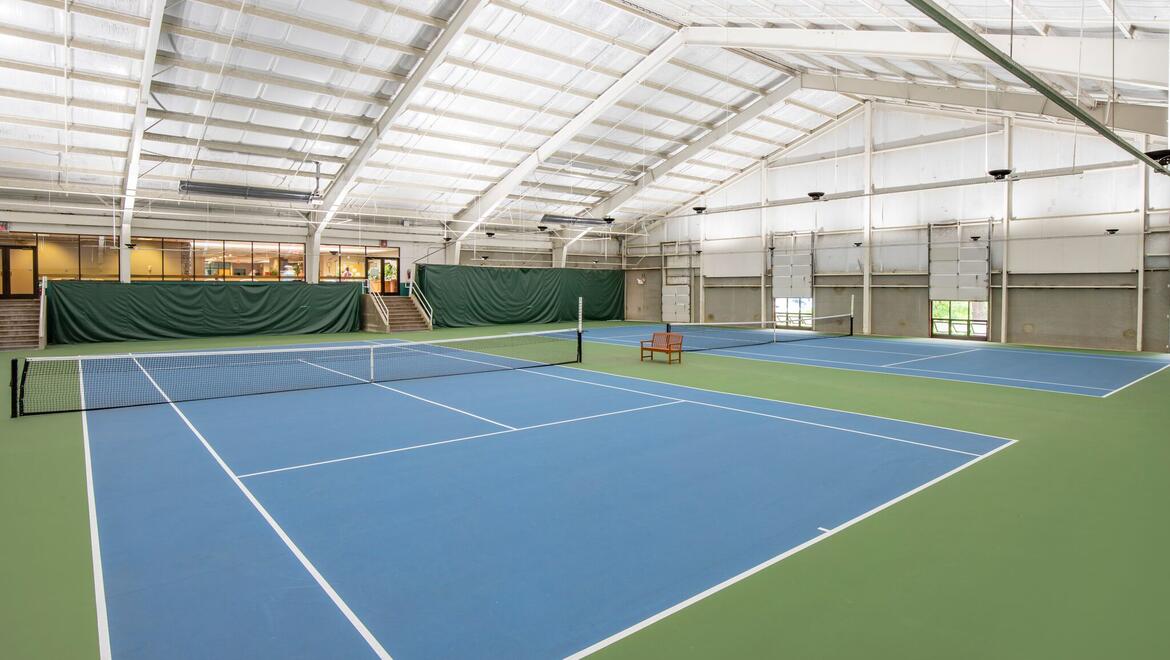 Sports Complex Indoor Tennis Courts - The Omni Grove Park Inn