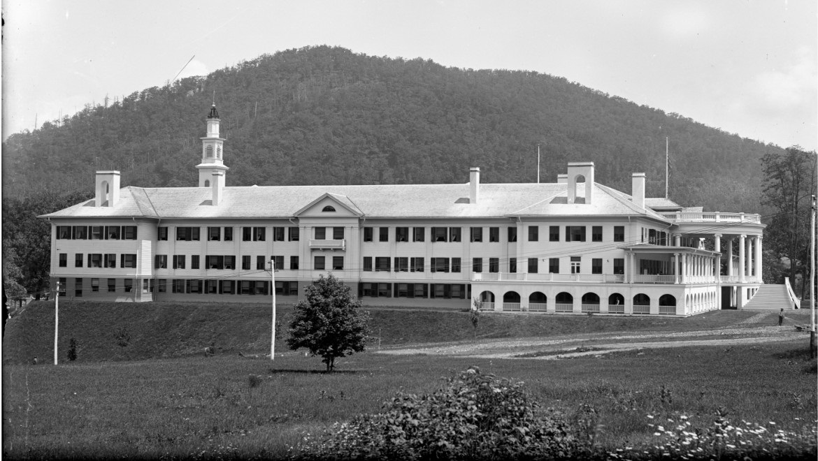 Historic Exterior of Resort 1893