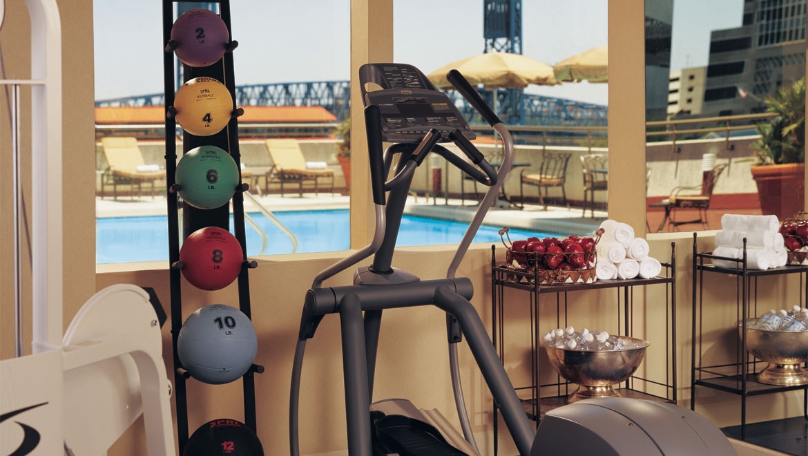 Jacksonville Hotel fitness center 