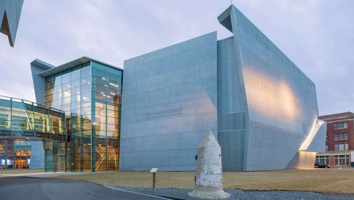 World War Two Museum Exterior