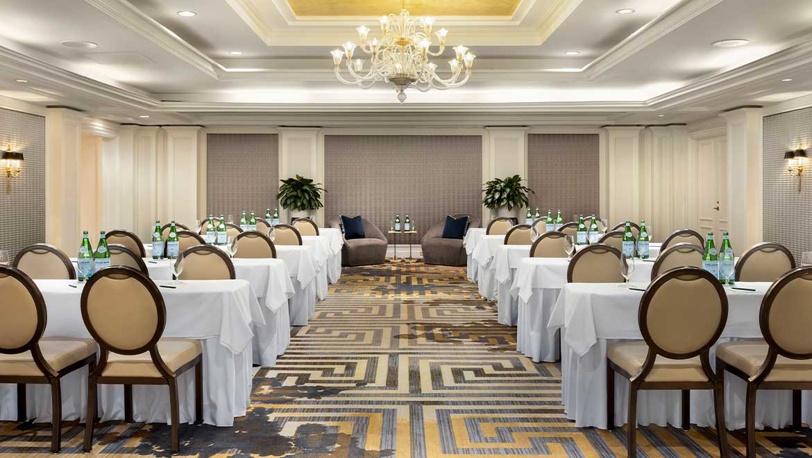 Hotel ballroom