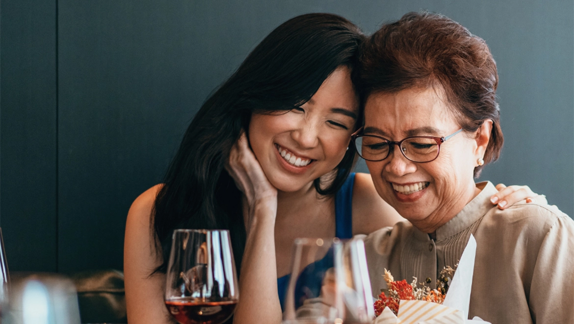 Mother and daughter