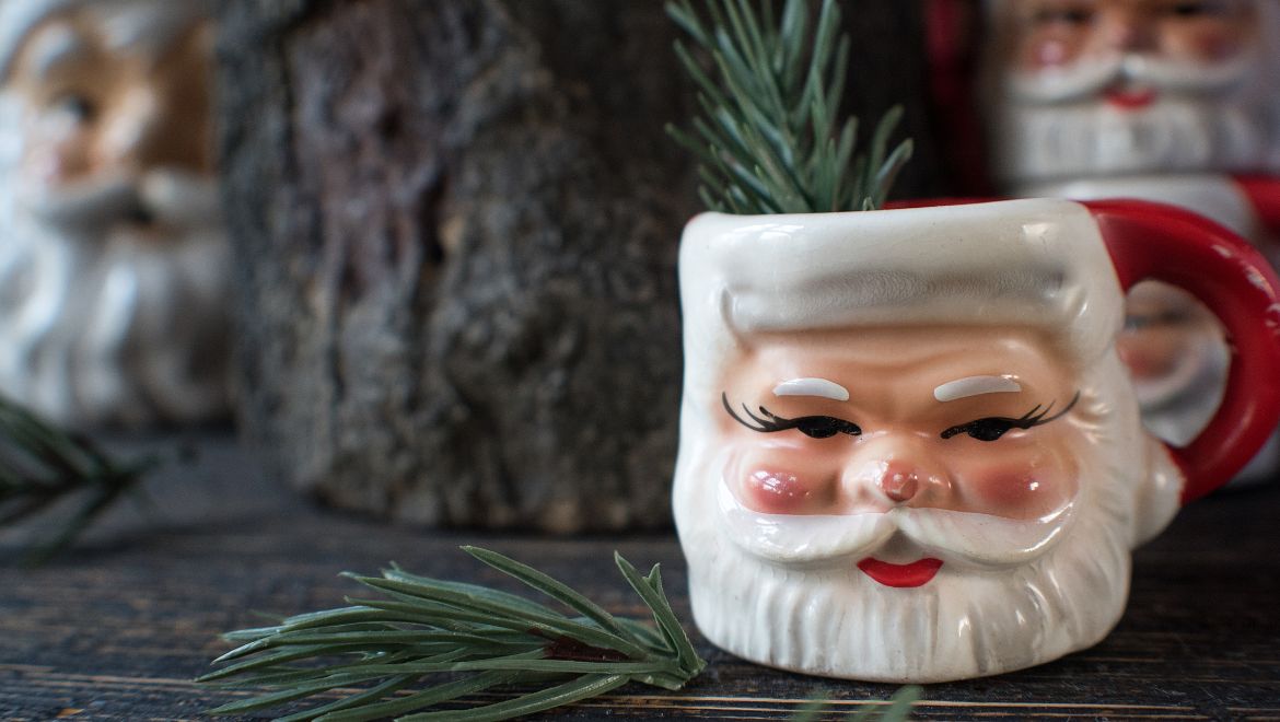 Santa coffee mug