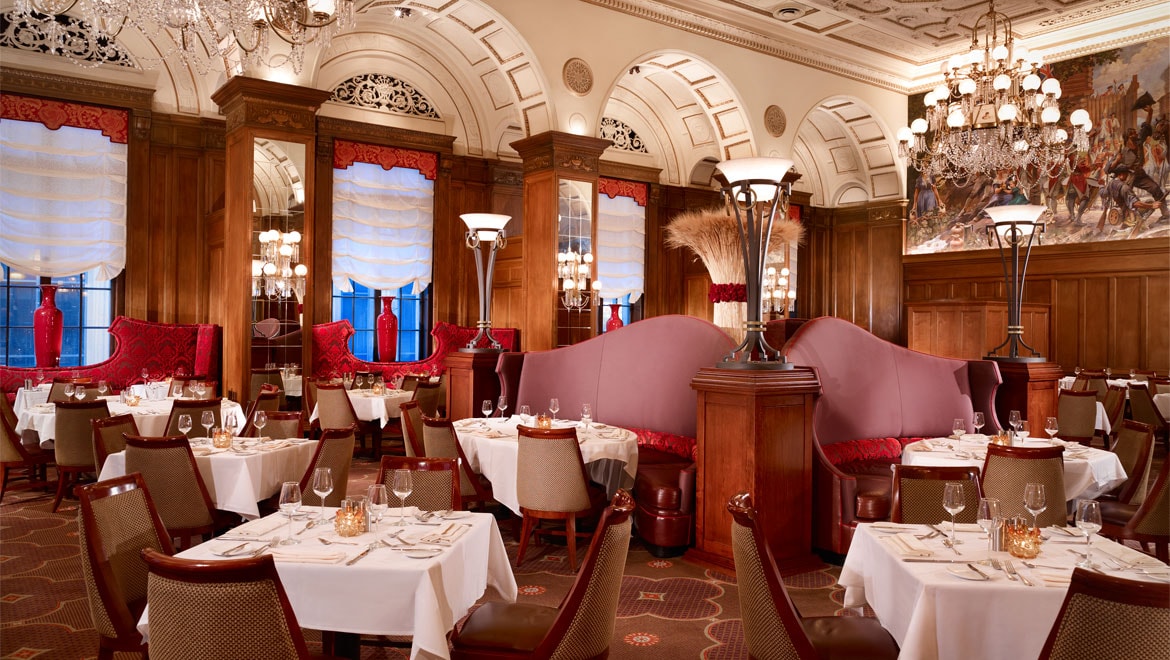 Terrace Room restaurant at Omni William Penn Hotel 