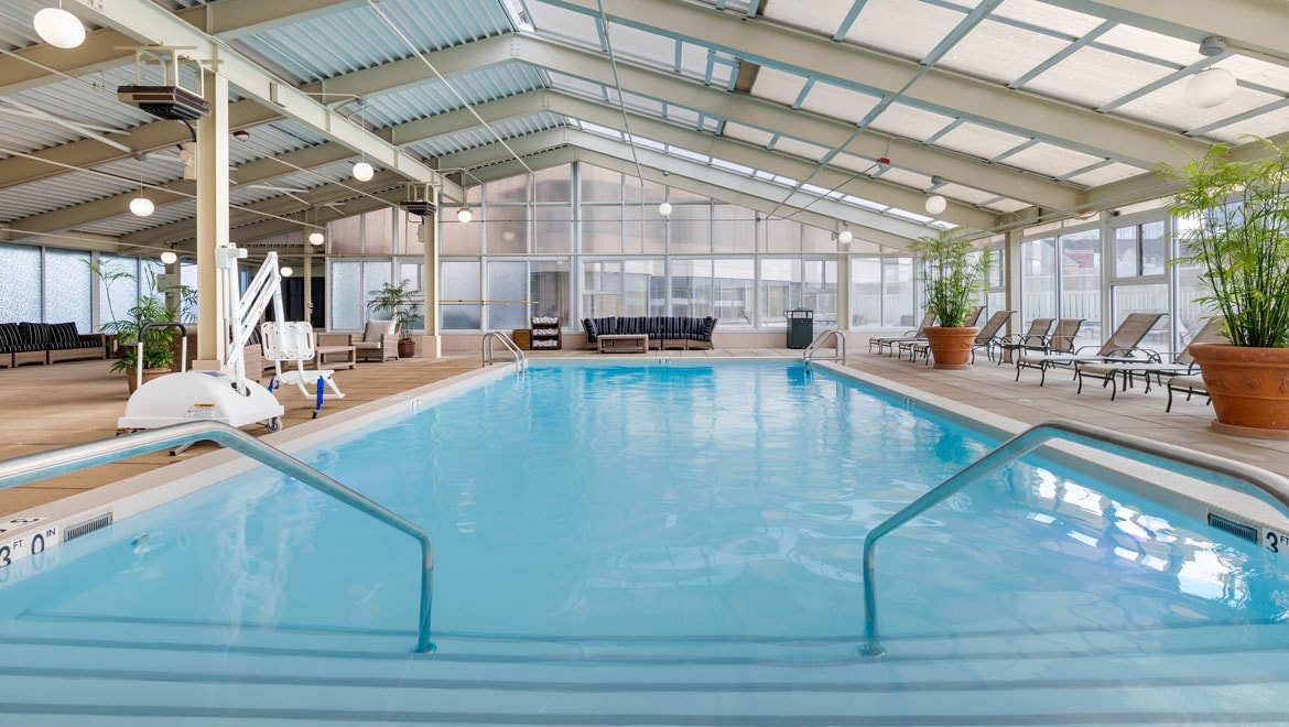 Indoor pool.