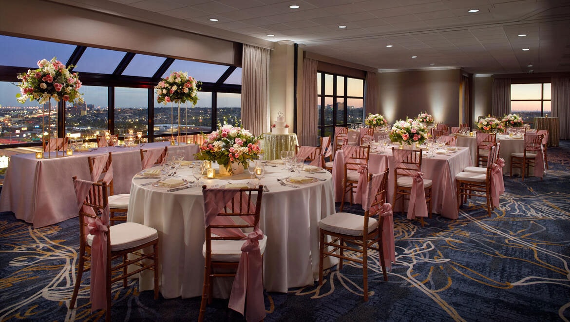 Reception in Colonnade Ballroom