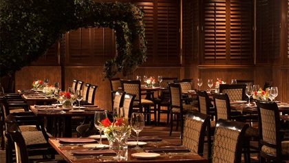 Restaurant seating San Antonio Hotel 