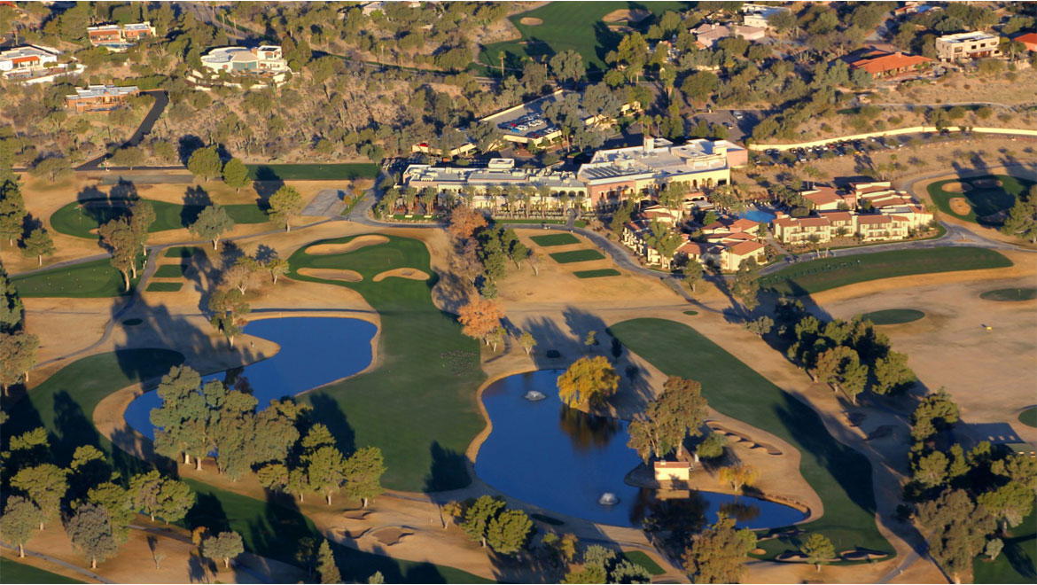 Tucson Resort aerial view 